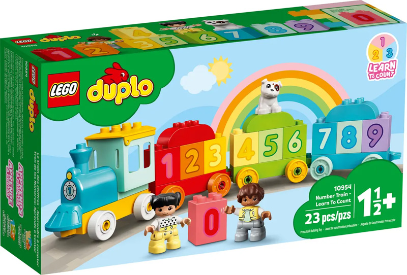 DUPLO Zahlenzug 10954 Box Vorderseite