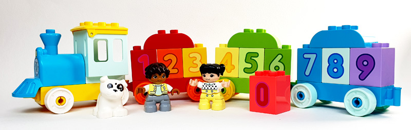 LEGO DUPLO Zahlenzug 10954 Set komplett