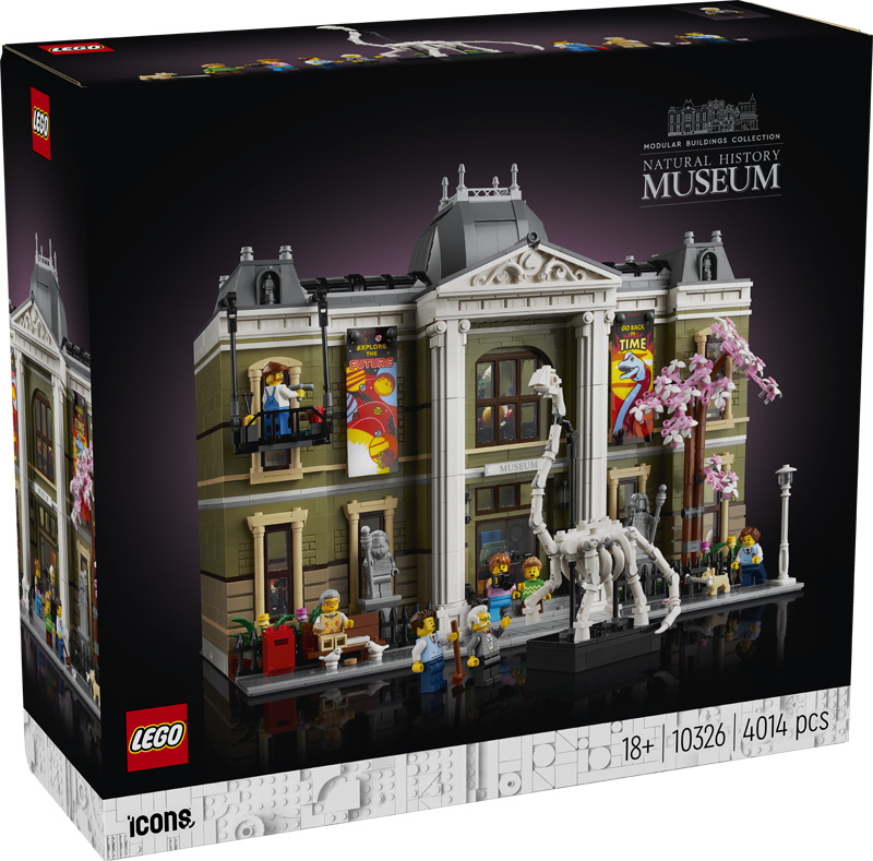 LEGO Naturhistorisches Museum 10326 Box Vorderseite