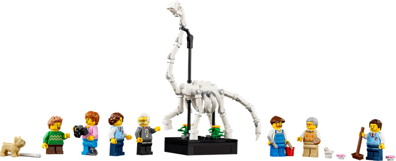 LEGO Naturhistorisches Museum 10326 Minifiguren