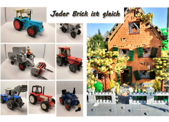 Klemmbaustein-Ausstellung "Jeder Brick ist gleich" 2023 beginnt morgen