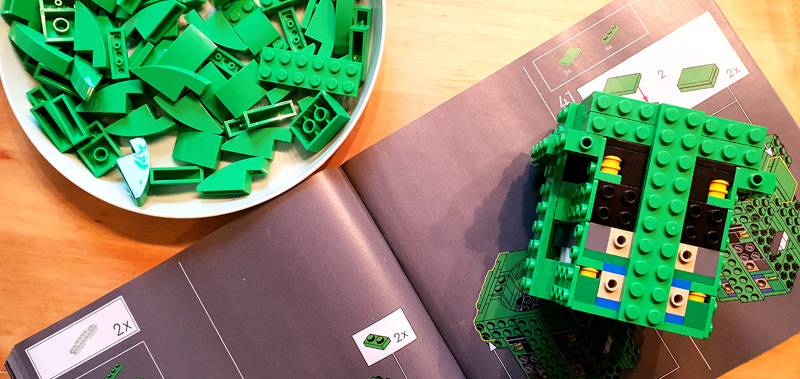 LEGO Piranha Pflanze 71426 Aufbau