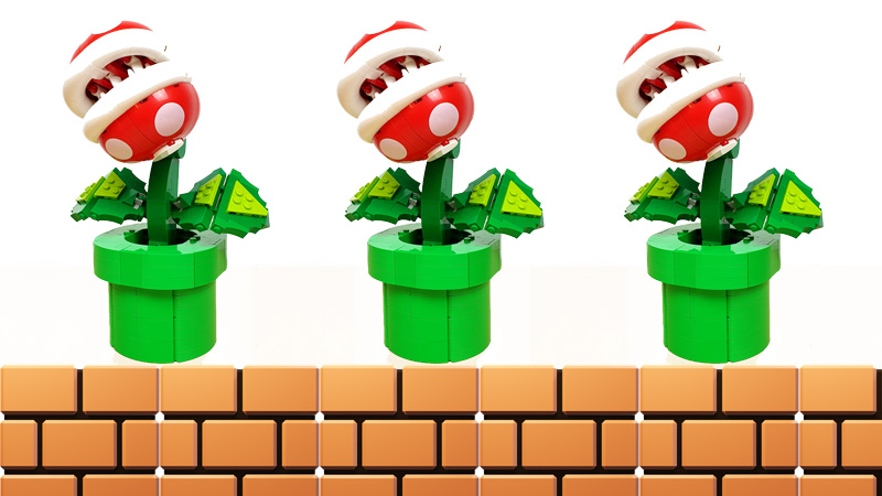 LEGO 71426 Plante Piranha Super Mario à 64,99€