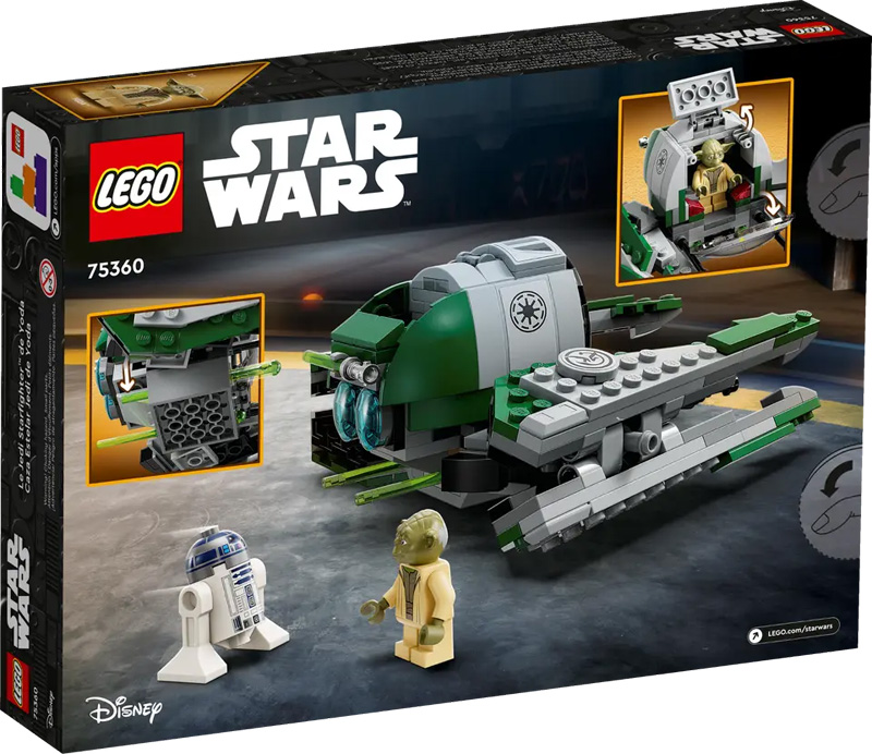LEGO Star Wars Heft 102/2023 75360 Yodas Jedi Starfighter Box