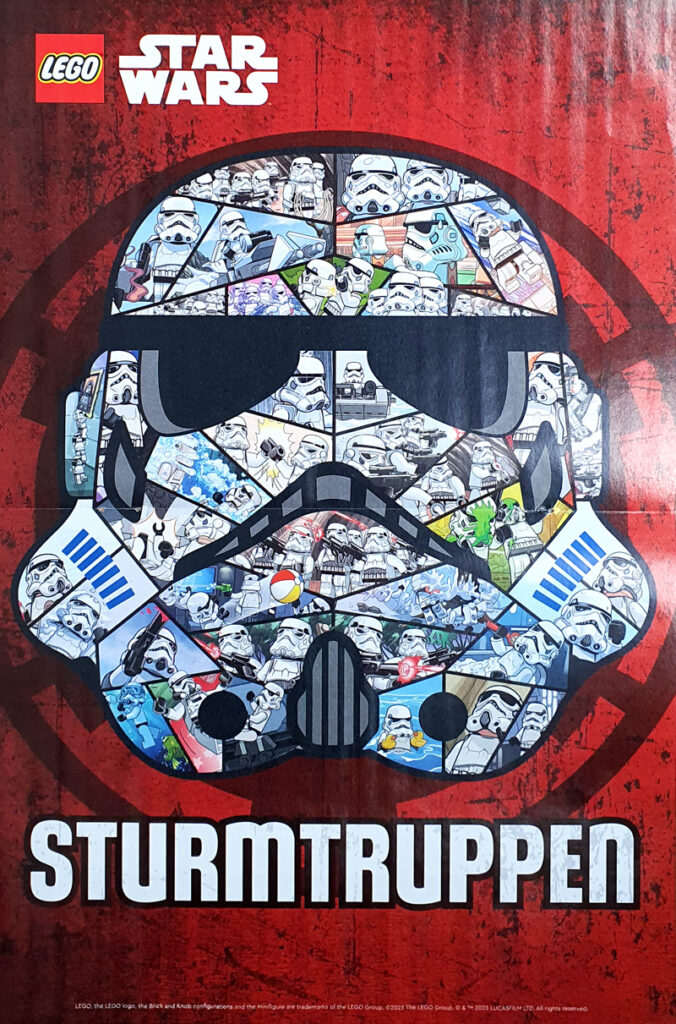 LEGO Star Wars Magazin 102/2023 mit Yodas Jedi Starfighter Poster