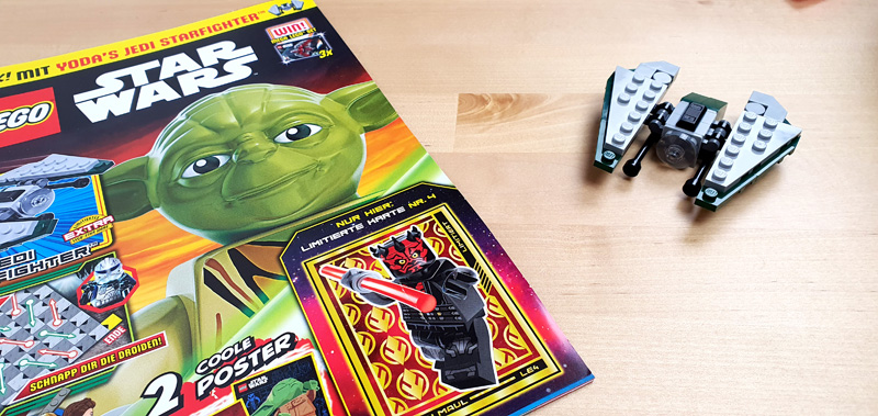 LEGO Star Wars Magazin 102/2023 mit Yodas Jedi Starfighter Titel