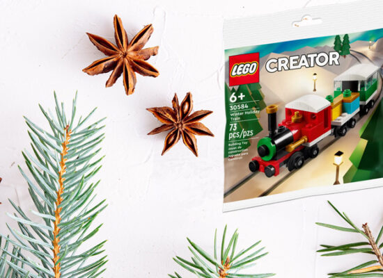 LEGO Creator Winterlicher Weihnachtszug (30584) Polybag vorgestellt
