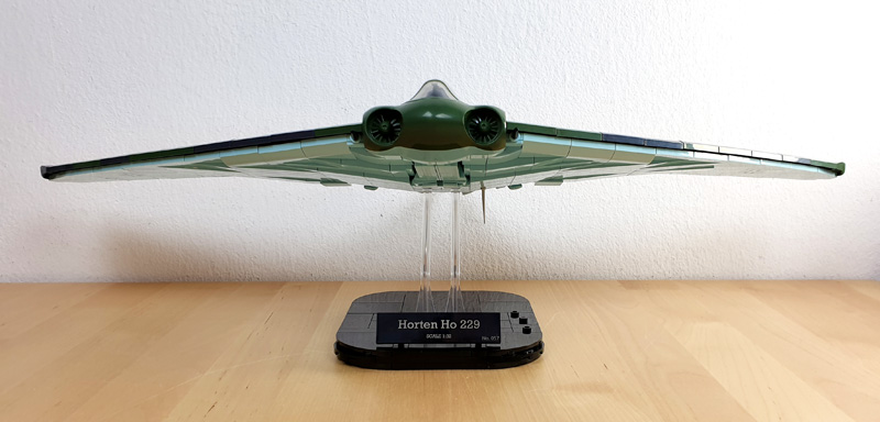 COBI Horten Ho 229 5756 Limited Edition Modell gebaut auf Displayständer