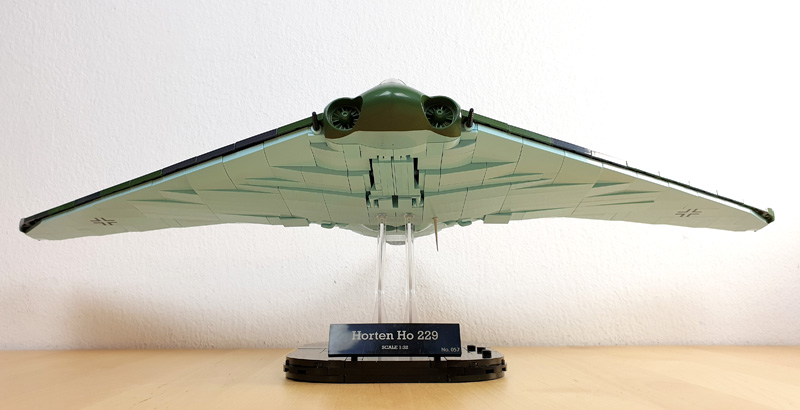 COBI Horten Ho 229 5756 Limited Edition Modell gebaut auf Displayständer