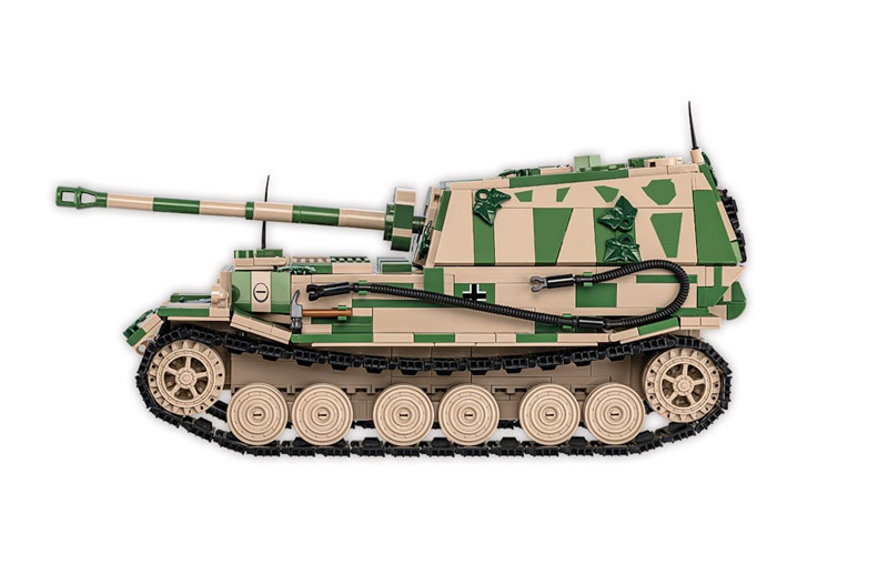 COBI 2581 Panzerjäger Tiger (P) Ferdinand Limited Edition Seitenansicht