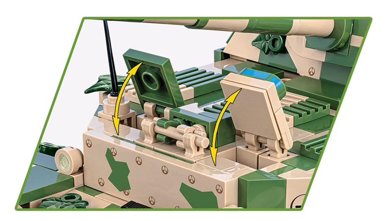 COBI 2581 Panzerjäger Tiger (P) Ferdinand Limited Edition Detail Funktion