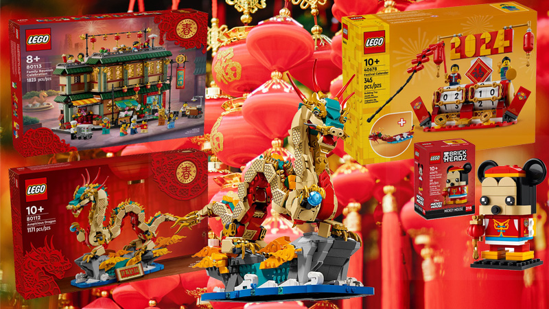 LEGo Chinesisches Neujahrsfest 2024 Sets