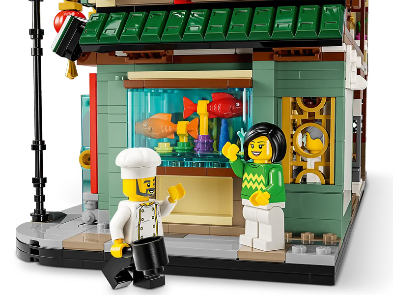LEGO chinesisches Neujahrsfest Familientreffen 80113 Szene
