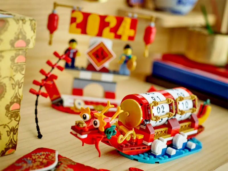 LEGO chinesisches Neujahr Feiertagskalender 40678 Lifestyle