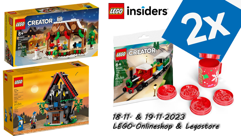 LEGO Insiders Wochenende 2023 Titel
