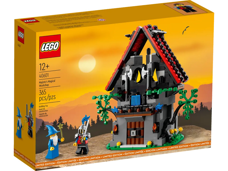 LEGO Insiders Wochenende GWP Majistos Zauberwerkstatt 40601 Box Vorderseite