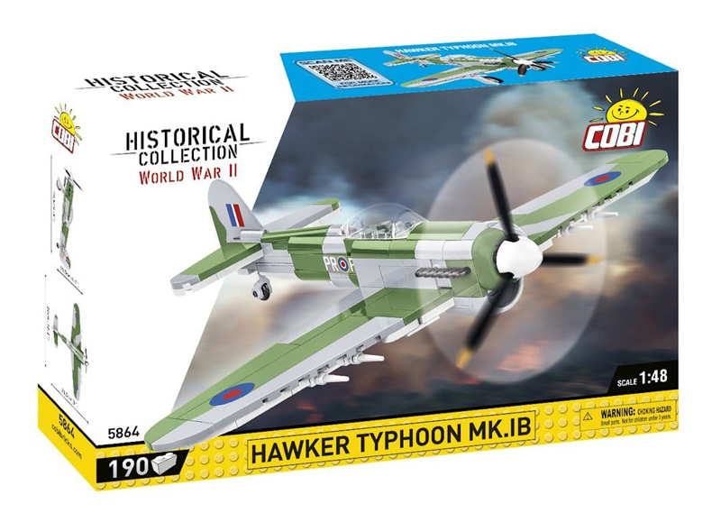 COBI Neuheiten Dezember 2023 Hawker Typhoon 5864 Box Vorderseite