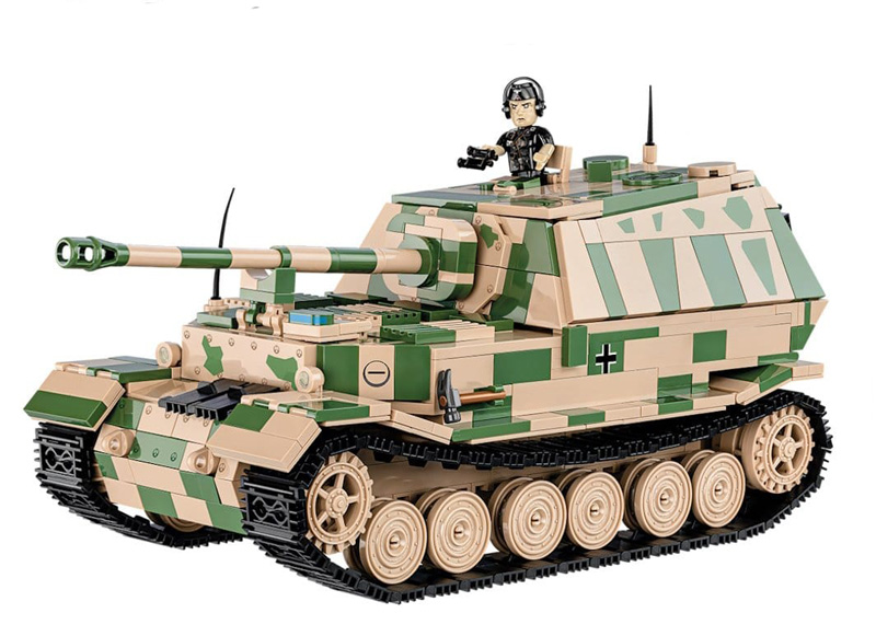 COBI Neuheiten Dezember 2023 Panzerjäger Ferdinand 2583 Set komplett