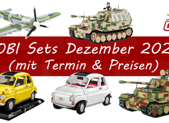 Neue Sets von COBI im Dezember 2023