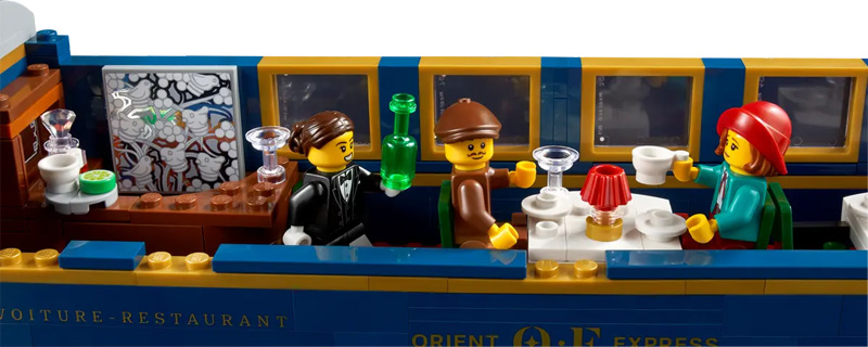 LEGO Orient Express 21344 Detail Minifiguren