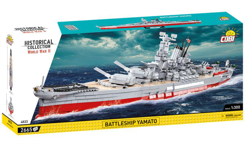 Trendgames Black Friday COBI Battleship Yamato 4833 Box