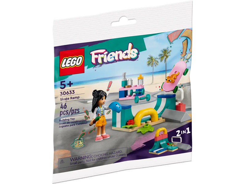 LEGO Black Friday 2023 GWP Polybag Friends Skateboardrampe 30633