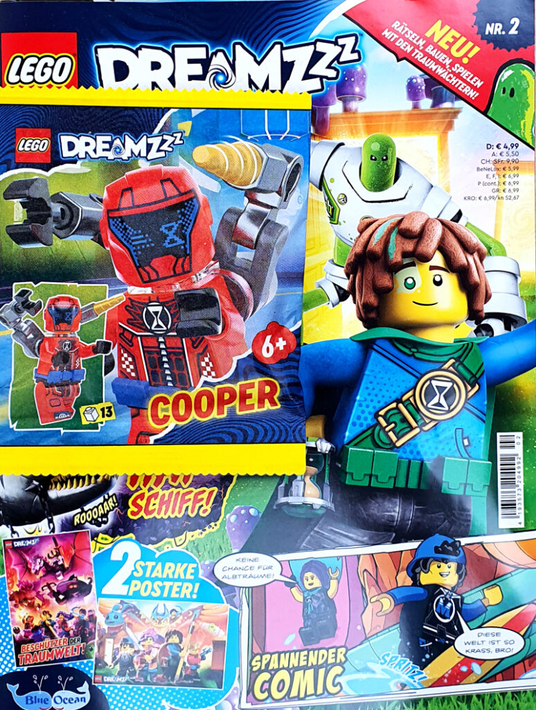 LEGO DreamZzz Magazin 2/2023 mit Cooper Minifigur Heft komplett