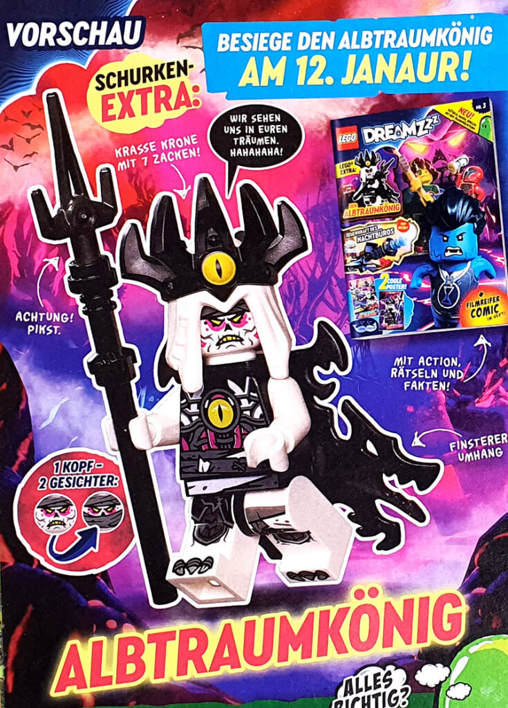 LEGO DreamZzz Magazin 2/2023 Vorschau Ausgabe 3