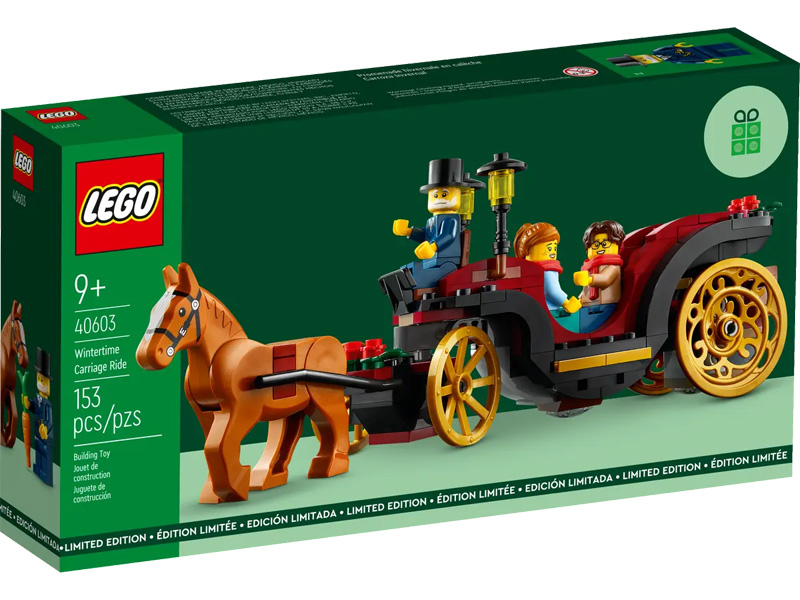 LEGO GWP Weihnachten Weihnachtskutsche 40603 Box