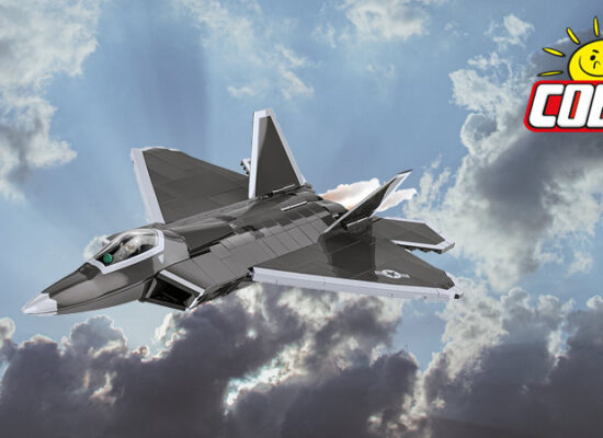 COBI Neuheiten 2024: COBI 5855 F-22 Raptor angekündigt