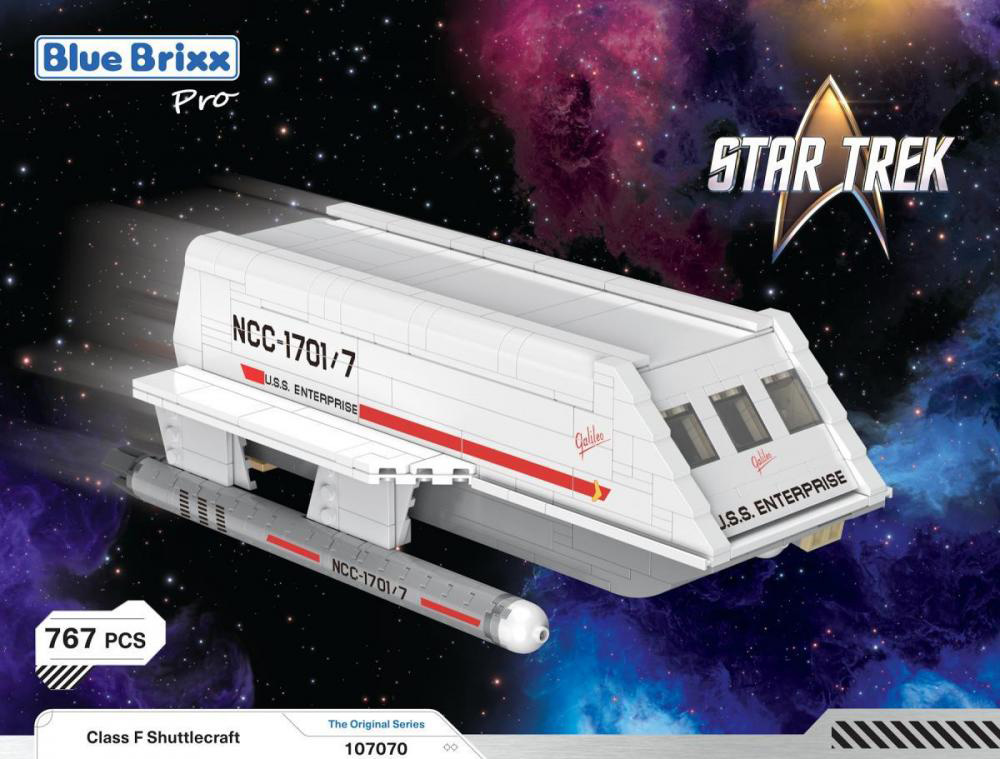 Star Trek 5. Welle Shuttle Klasse F 107070 Box vorne