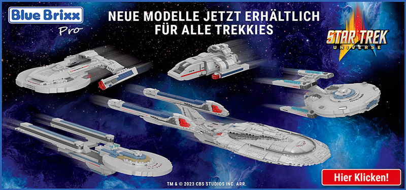 Star Trek 5. Welle verfügbar Banner BlueBrixx