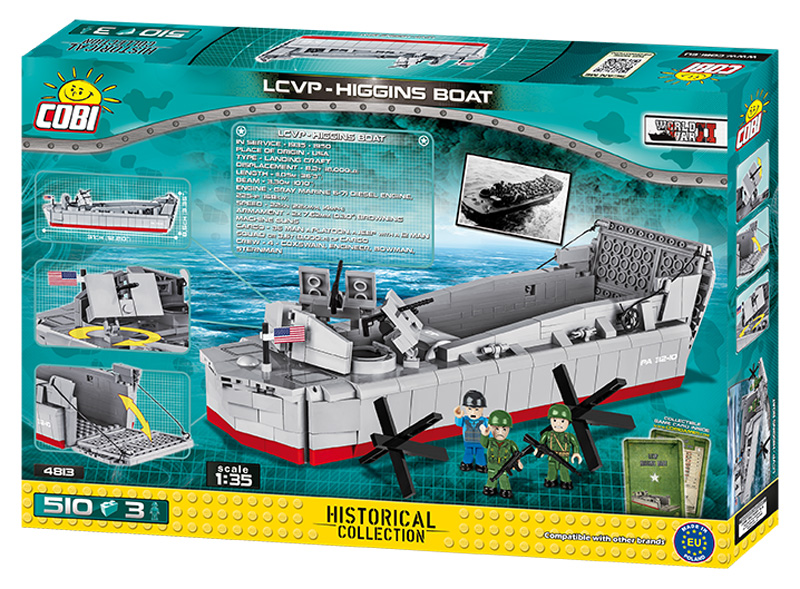 COBI 4813 LCVP Higgins Boat Box