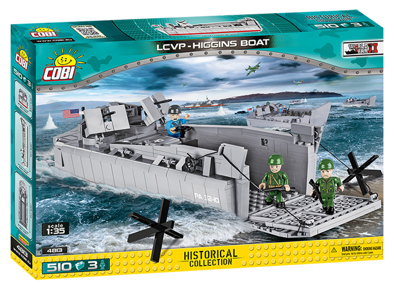 COBI 4813 LCVP Higgins Boat Box