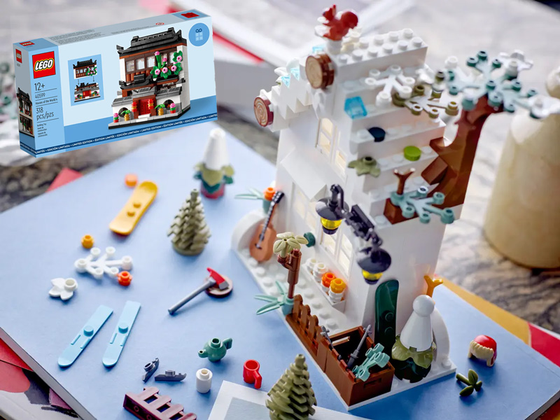 LEGO GWPs Häuser der Welt 4 und Winterspaß Ergänzung Titel