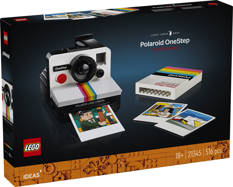 LEGO Polaroid Kamera 21345 Box vorne