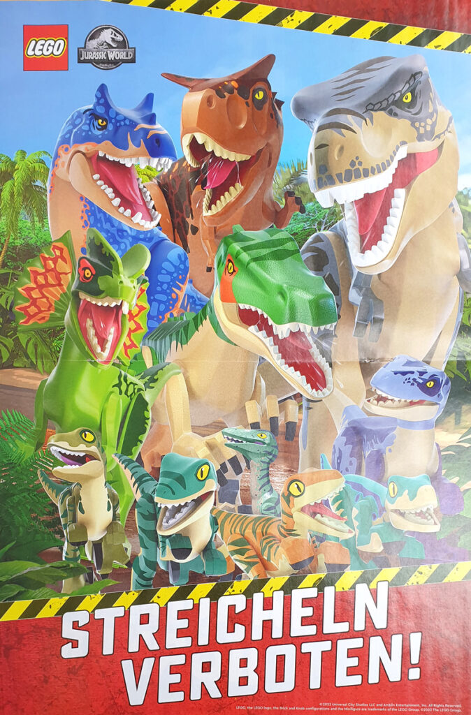 LEGO Jurassic World Magazin 34 Poster