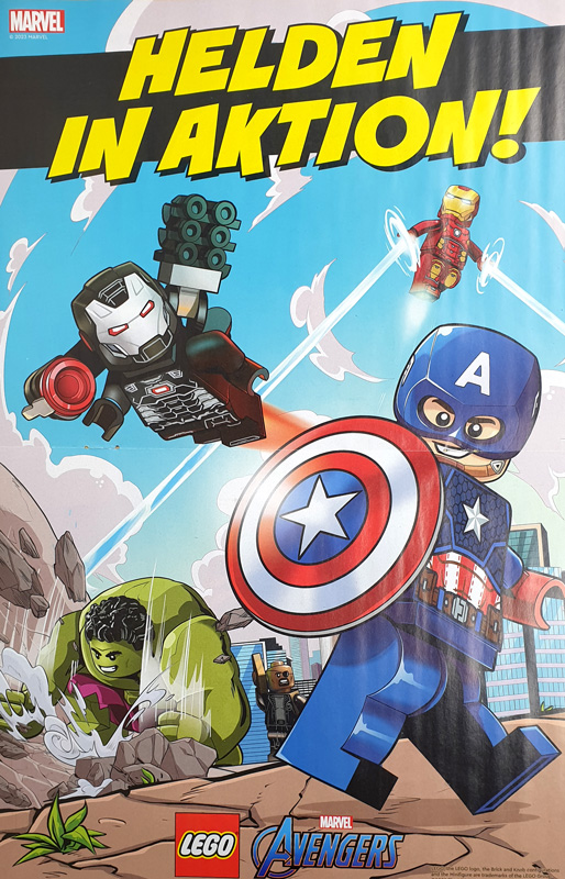 LEGO Marvel Magazin 21/2023 Poster