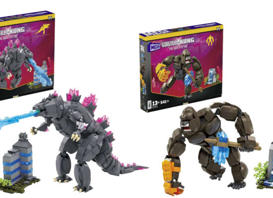 MEGA Construx Godzilla x Kong The New Empire HTR77 und HTR78 für 2024 angekündigt