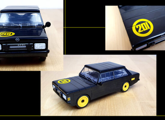 COBI Opel Rekord C Schwarze Witwe (24597) Review