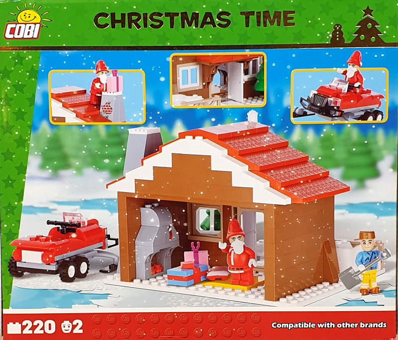 COBI Christmas Time 28020 Box Rückseite