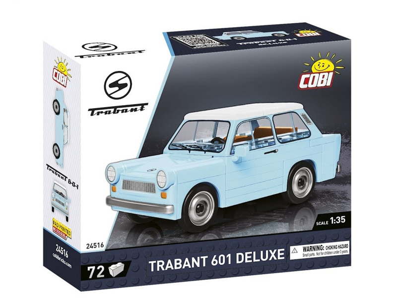 COBI Neuheiten Januar 2024 Trabant 601 Deluxe Box Vorderseite