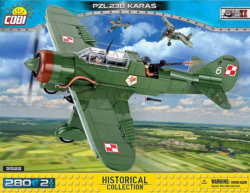 COBI Neuheiten Januar 2024 PZL 23B Karas 5522 Box