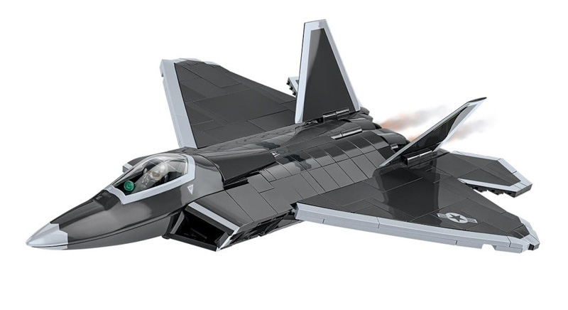 COBI Neuheit Januar 2024 5855 Lockheed F-22 Raptor Set