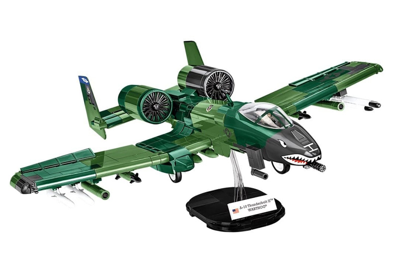 COBI Neuheit Januar 2024 5856 A-10 Thunderbolt II Warthog Set auf Displayständer