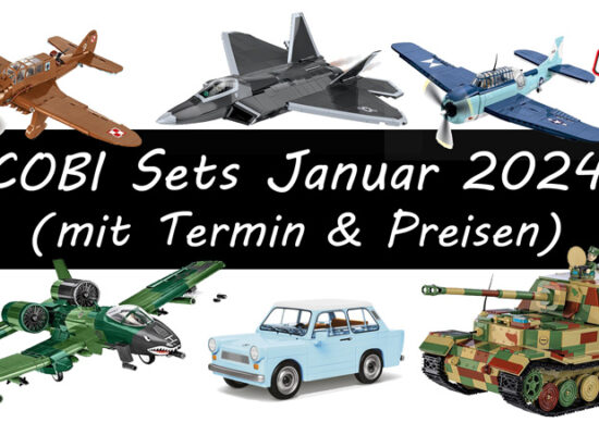 Neue Sets von COBI im Januar 2024