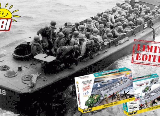 Neue Limited Edition von COBI: 4848 LCVP Higgins Boat - alle Bilder und Details zum Set