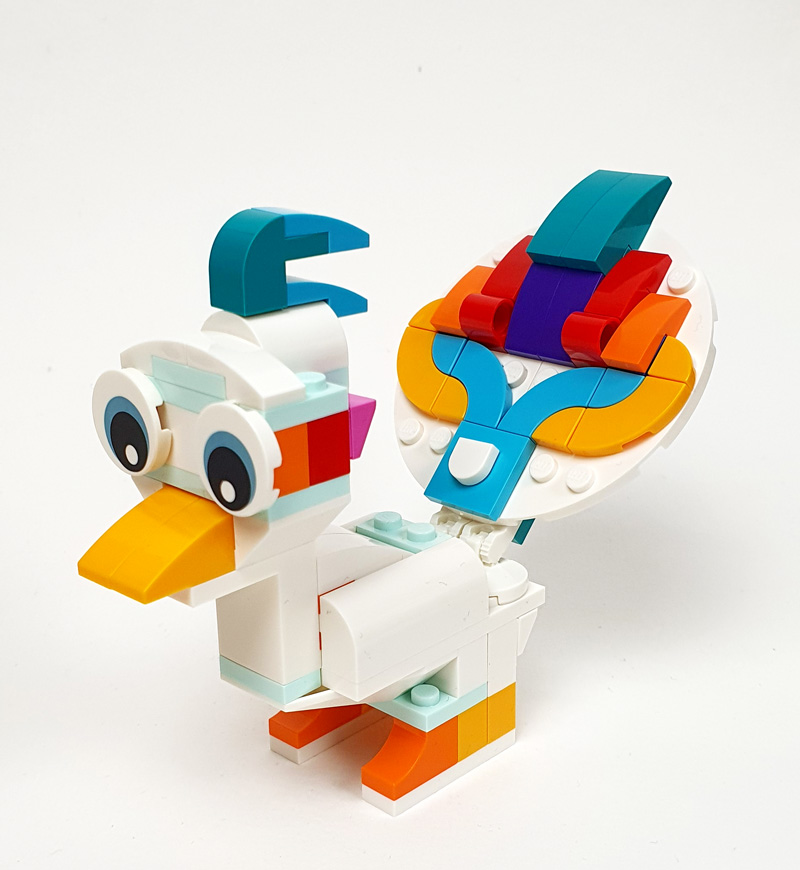 LEGO Magisches einhorn 31140 Pfau