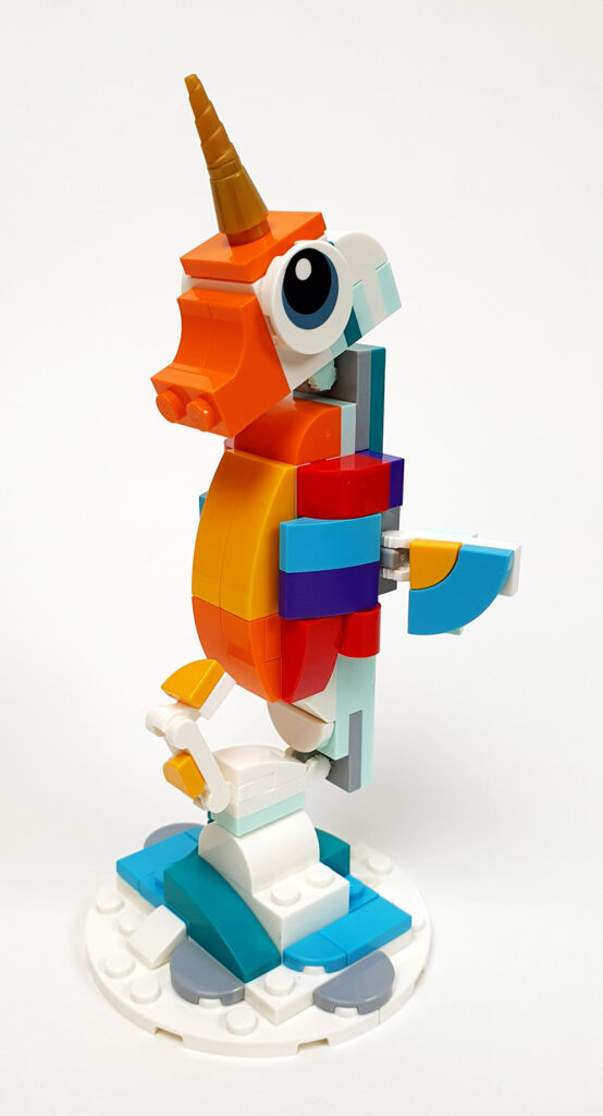 LEGO Magisches einhorn 31140 Seepferdchen