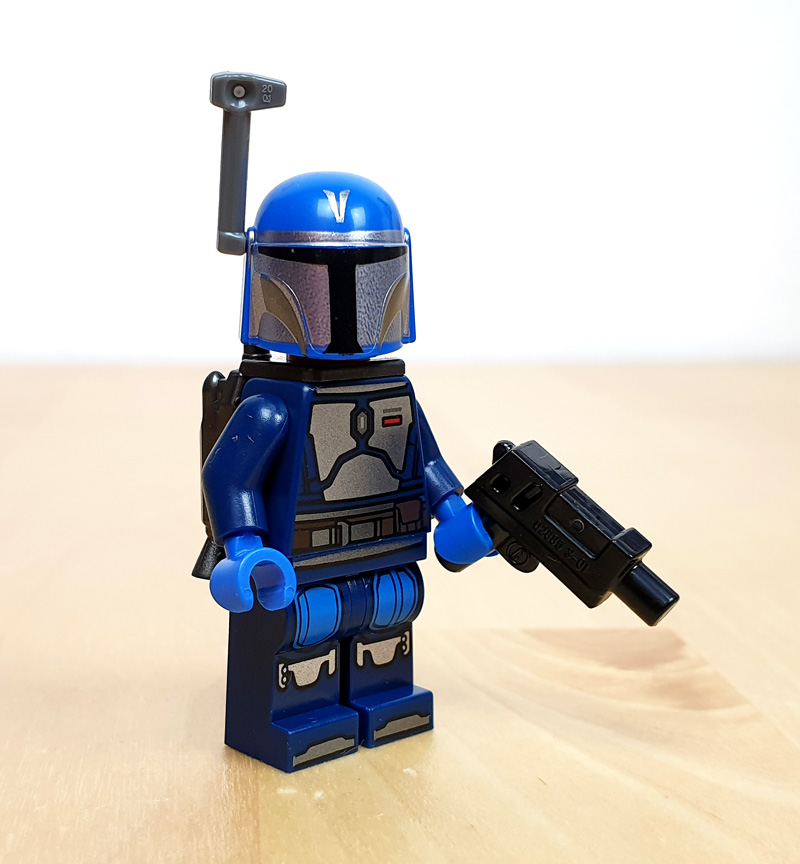 LEGO Star Wars Magazin 104/2023 Mandalorianischer Flottenkommandant Minifigur komplett mit Blaster und Raketenrucksack